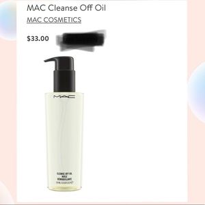 MAC cleanse off oil 5oz